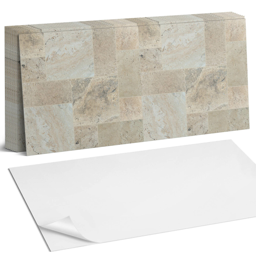 Pvc falburkolat Kő mozaik minta