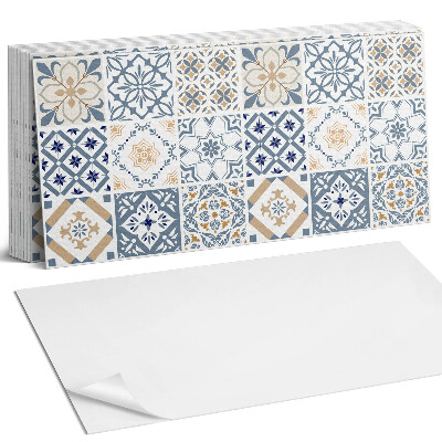 Öntapadó falburkolat Kockás mozaikminták