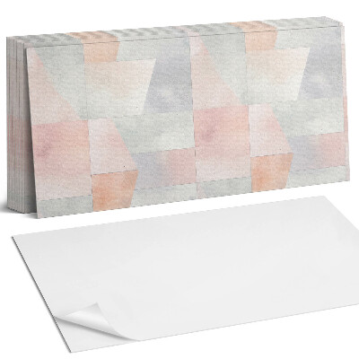 Pvc falburkolat Geometria pasztellben