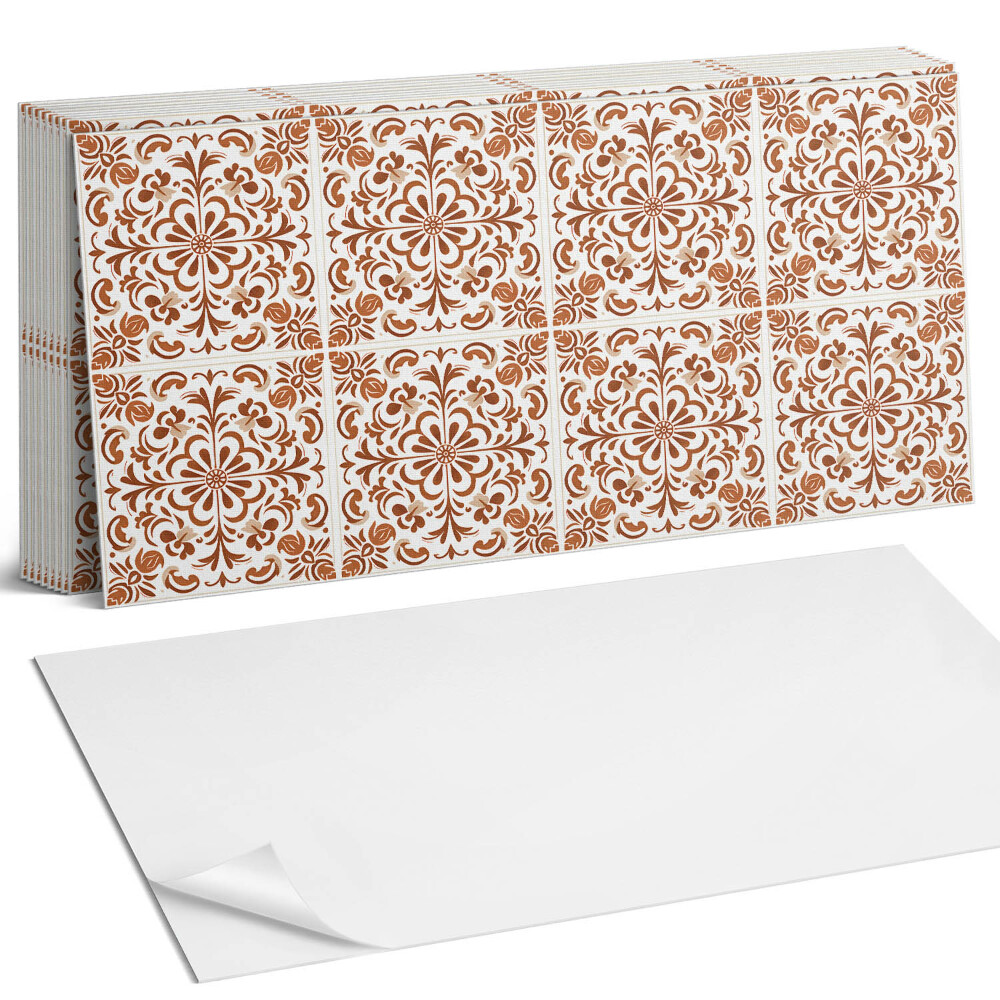 Dekorpanel falra Díszes virágmintás