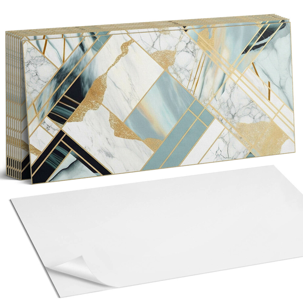 Öntapadó falburkolat A márványminták geometriája