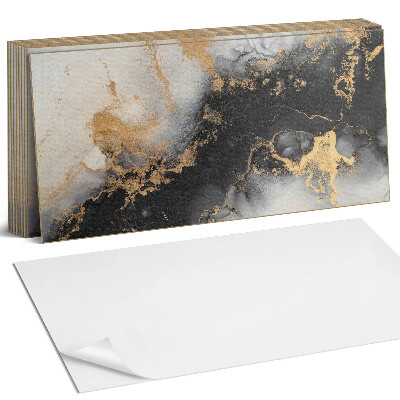 Öntapadó falburkolat Absztrakt minta foltokkal