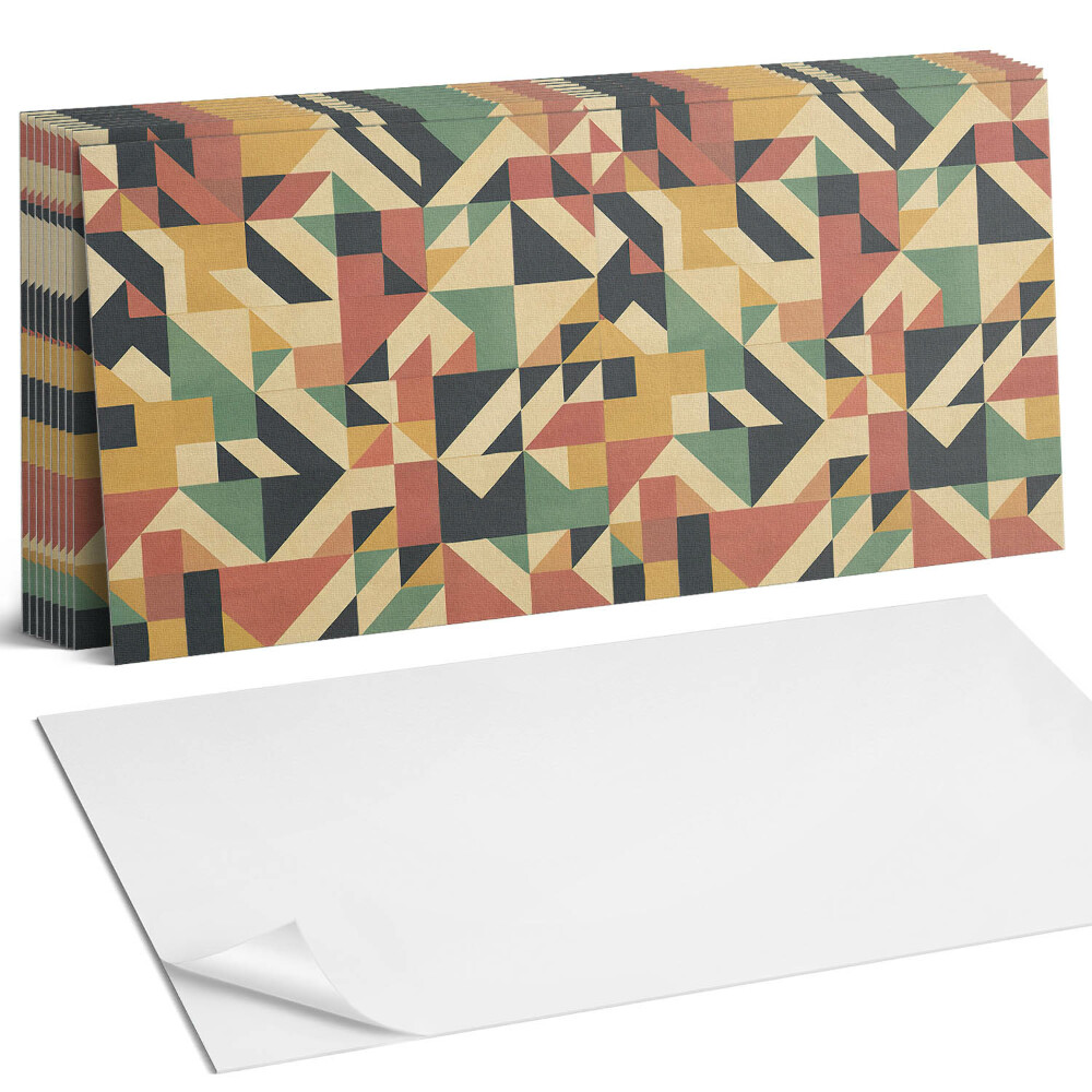 Pvc falburkolat Absztrakt geometrikus minta