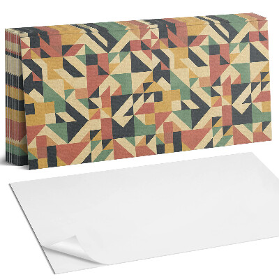 Pvc falburkolat Absztrakt geometrikus minta