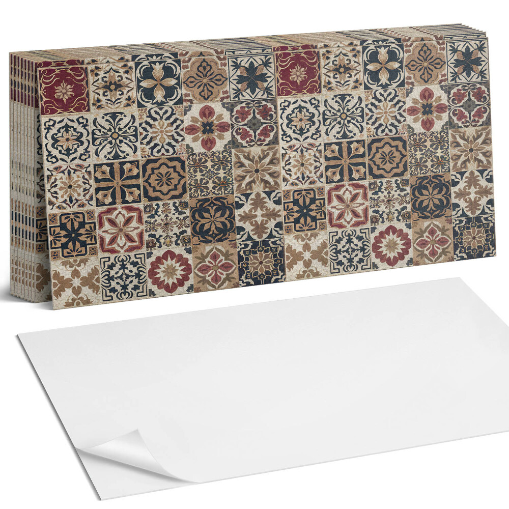 Falpanel Mozaikminták az elrendezésben