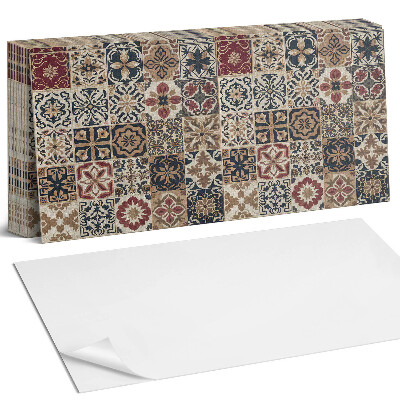 Falpanel Mozaikminták az elrendezésben