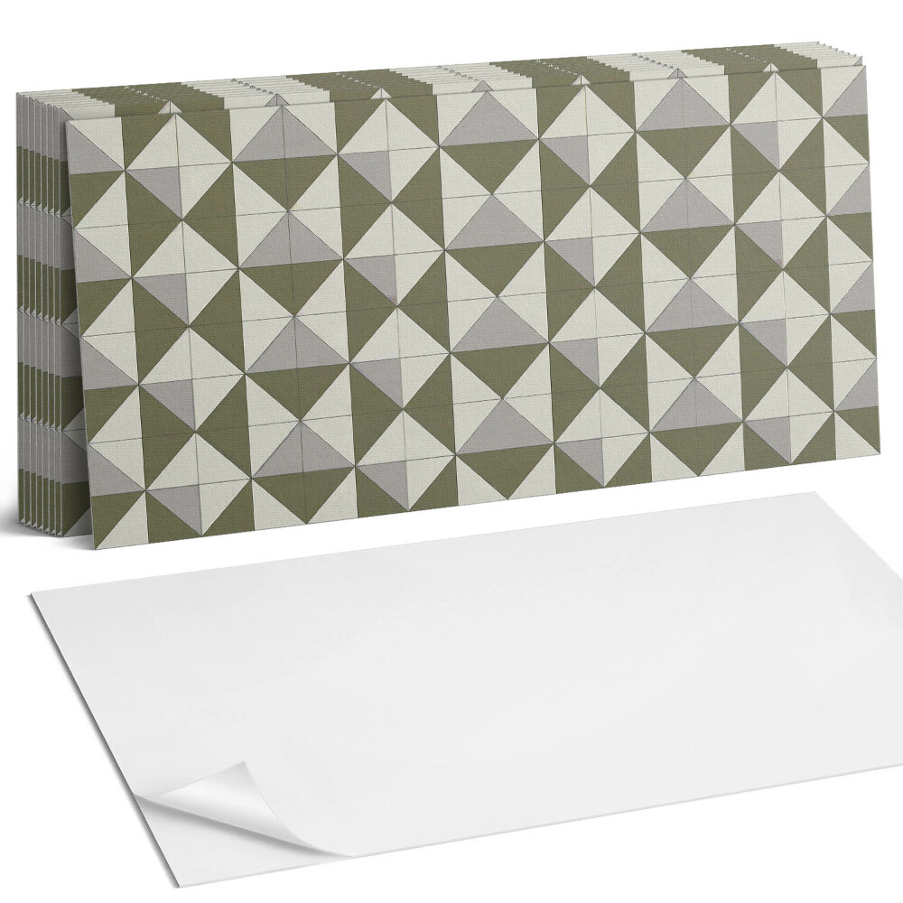 Dekorpanel falra Geometrikus háromszög minta