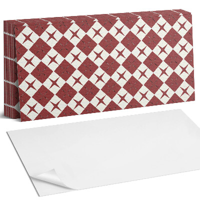 Öntapadó falburkolat Gyémántminta csillagokkal