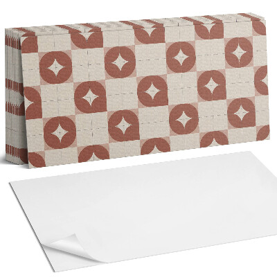 Dekorpanel falra Geometrikus minta körökkel