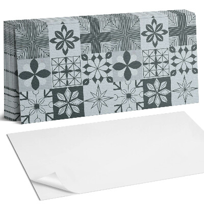 Falpanel Geometriai minták mozaikban