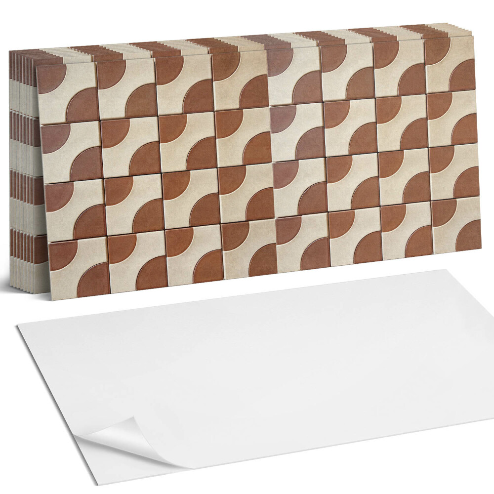 Pvc falburkolat Geometrikus mintás csempék