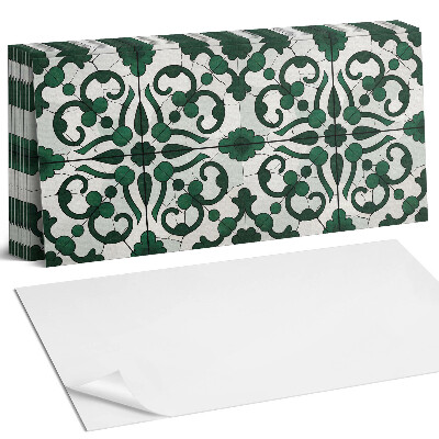 Falpanel Növényi minta díszekkel