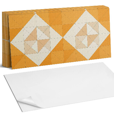 Öntapadó falburkolat Geometrikus gyémántminta