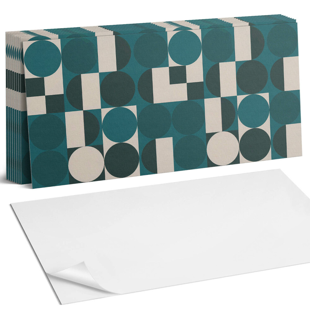 Dekorpanel falra Formák és formák geometriája