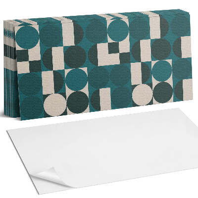 Dekorpanel falra Formák és formák geometriája