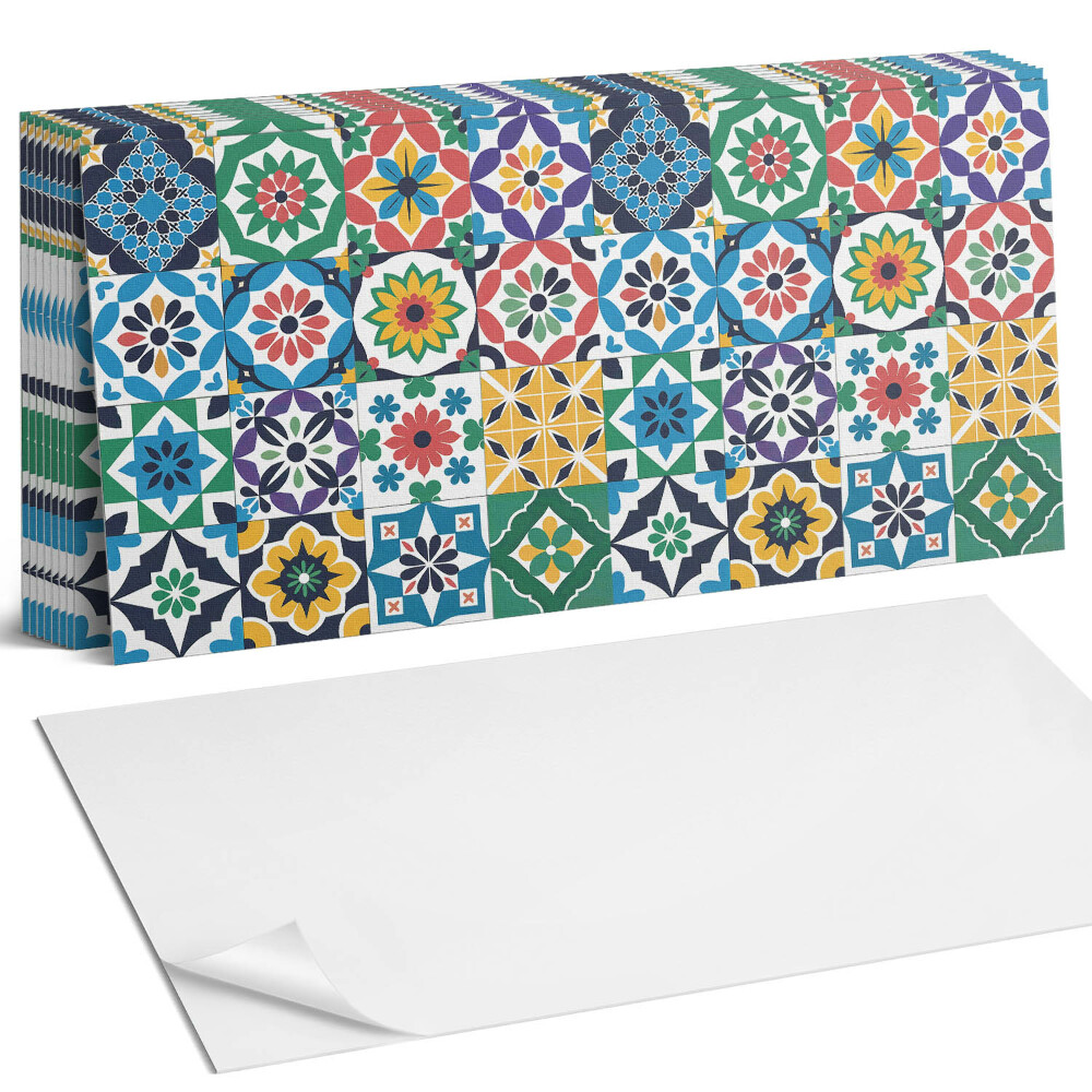 Dekorpanel falra Kockás mozaikminták