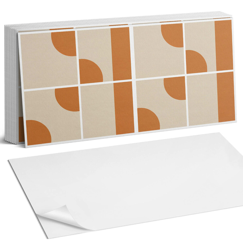 Falpanel Absztrakt geometriai alakzatok