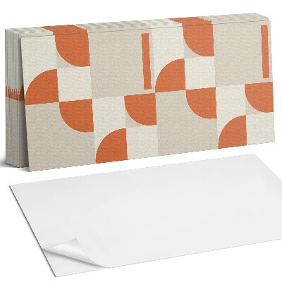 Pvc falburkolat Alakzatok absztrakt elrendezése