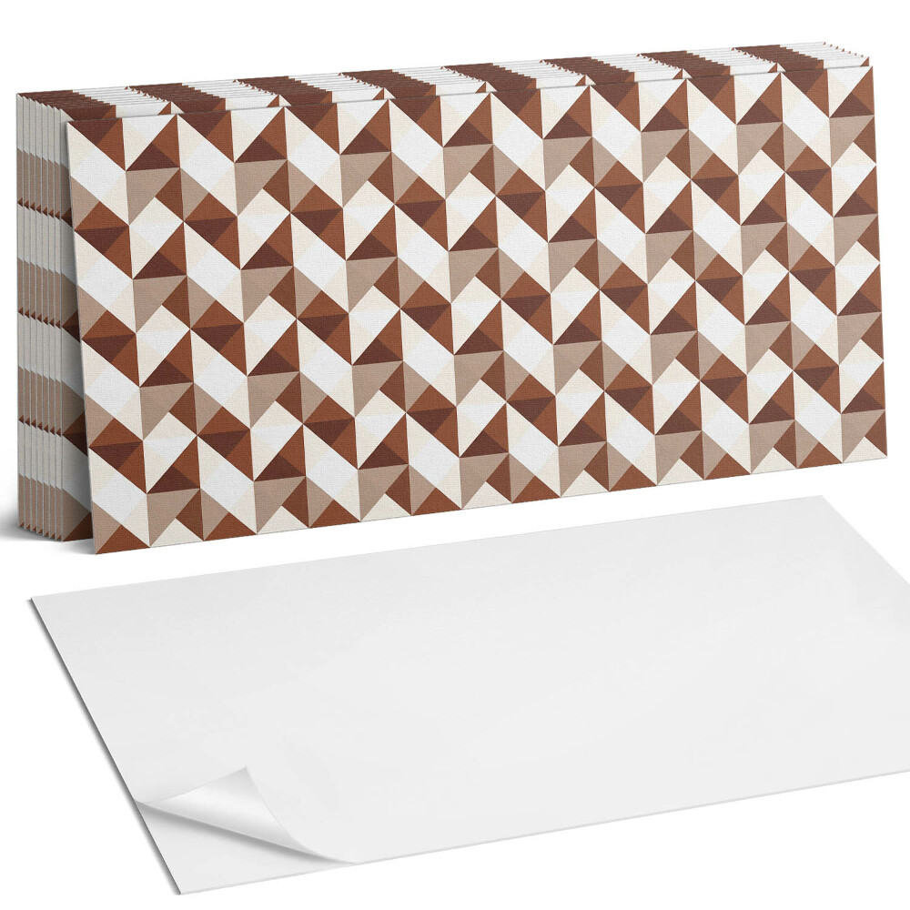 Pvc falburkolat Geometrikus háromszög minta