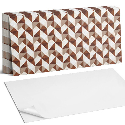 Pvc falburkolat Geometrikus háromszög minta