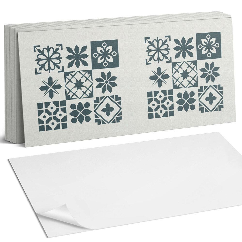 Pvc falburkolat Geometriai minták az elrendezésben