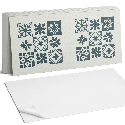 Pvc falburkolat Geometriai minták az elrendezésben