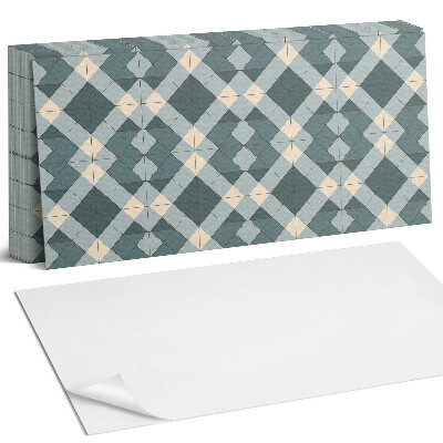 Falpanel Geometrikus gyémántminta