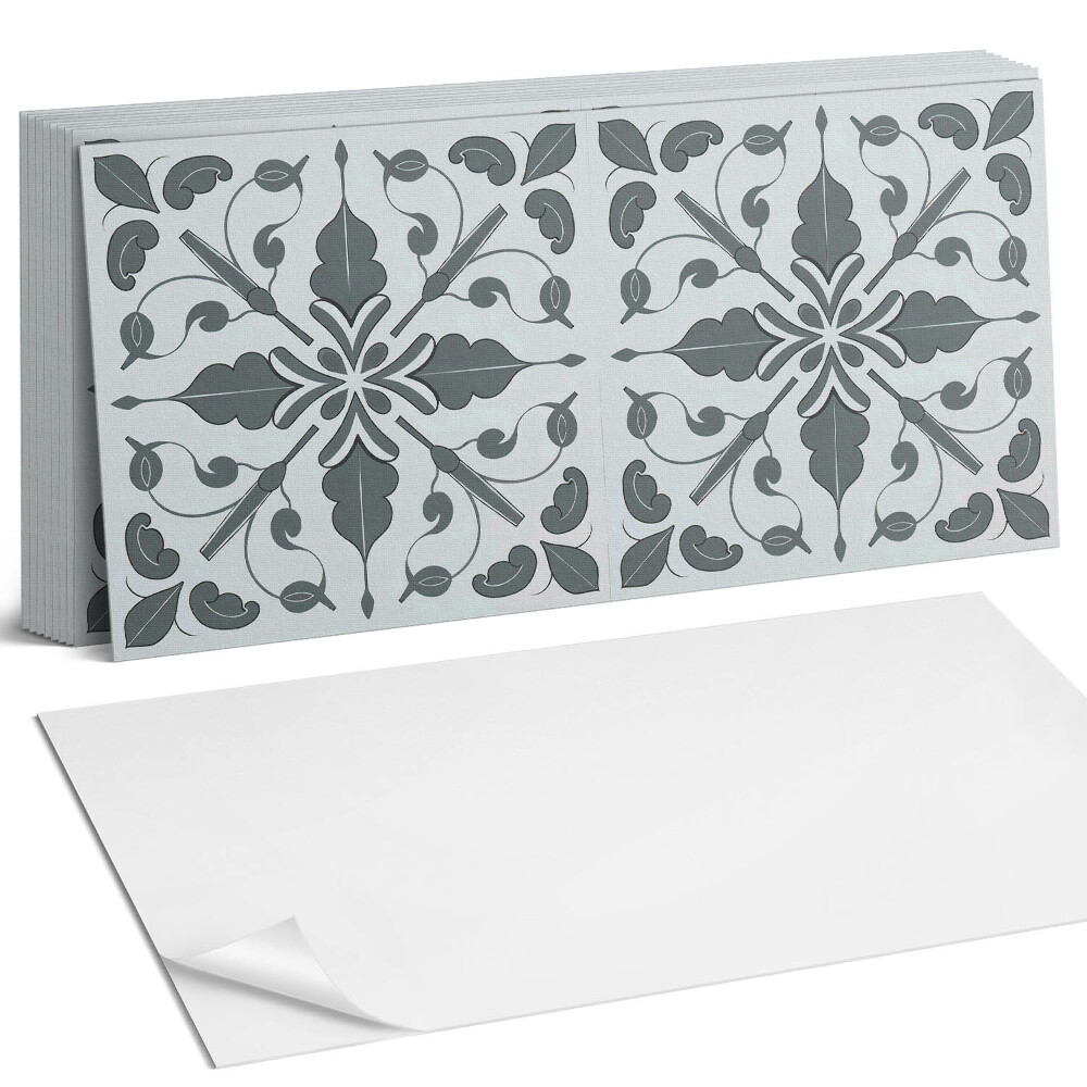 Falpanel Növényi motívum szimmetriában