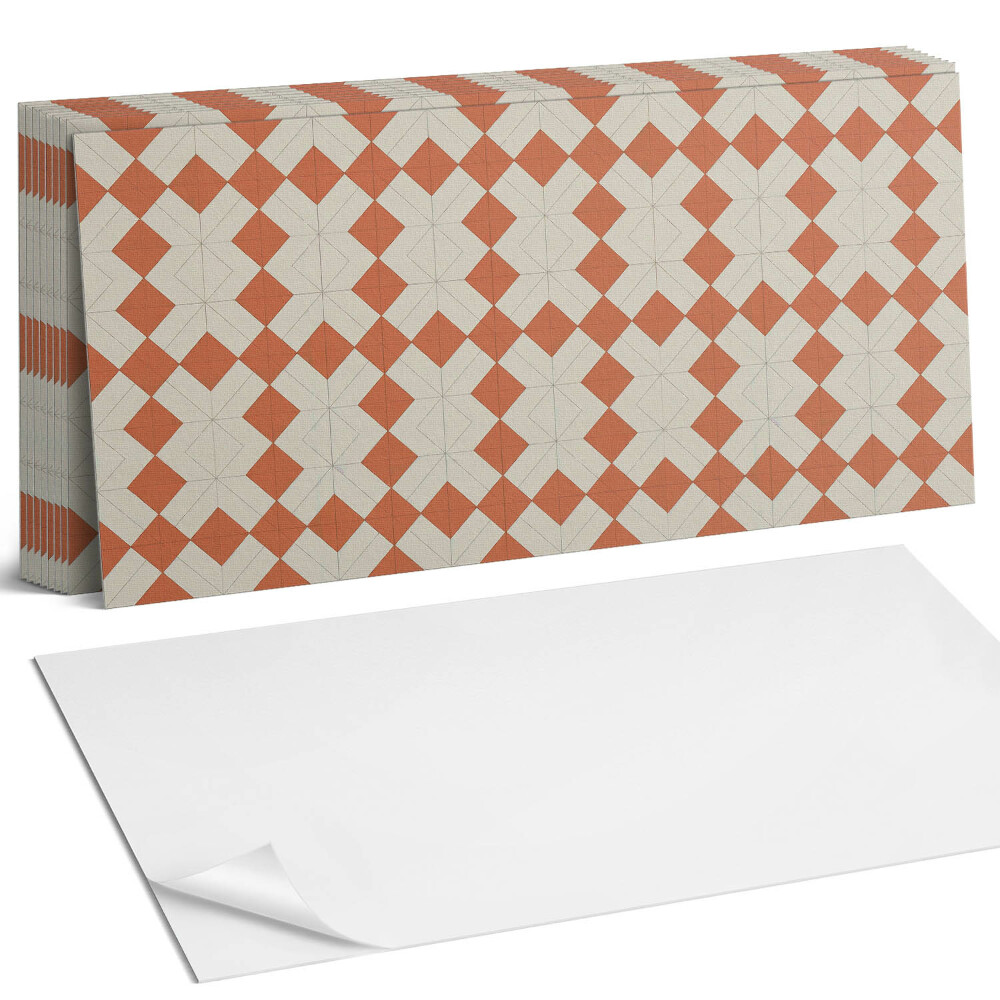 Dekorpanel falra Gyémántminta rácsban