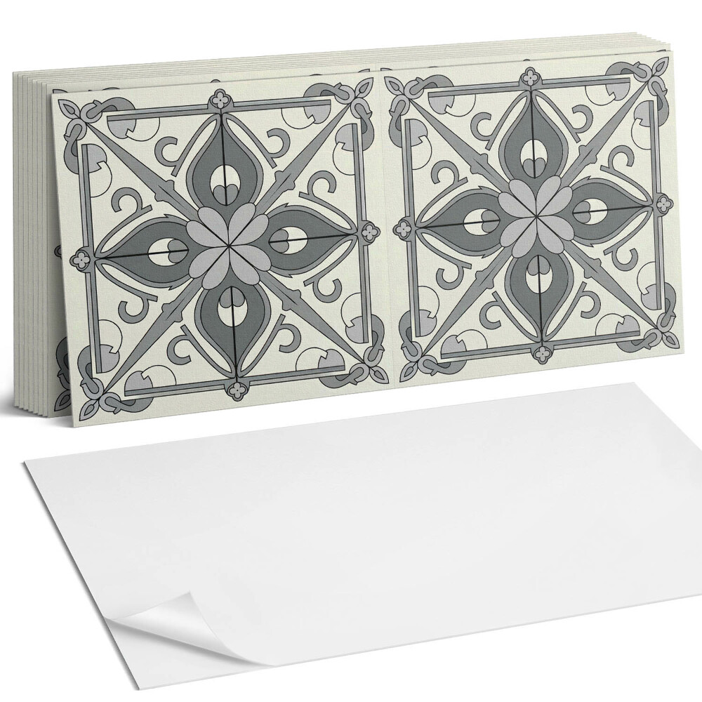 Dekorpanel falra Virágminta szimmetriával