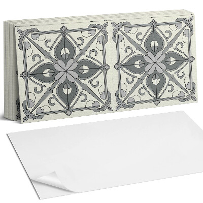 Dekorpanel falra Virágminta szimmetriával