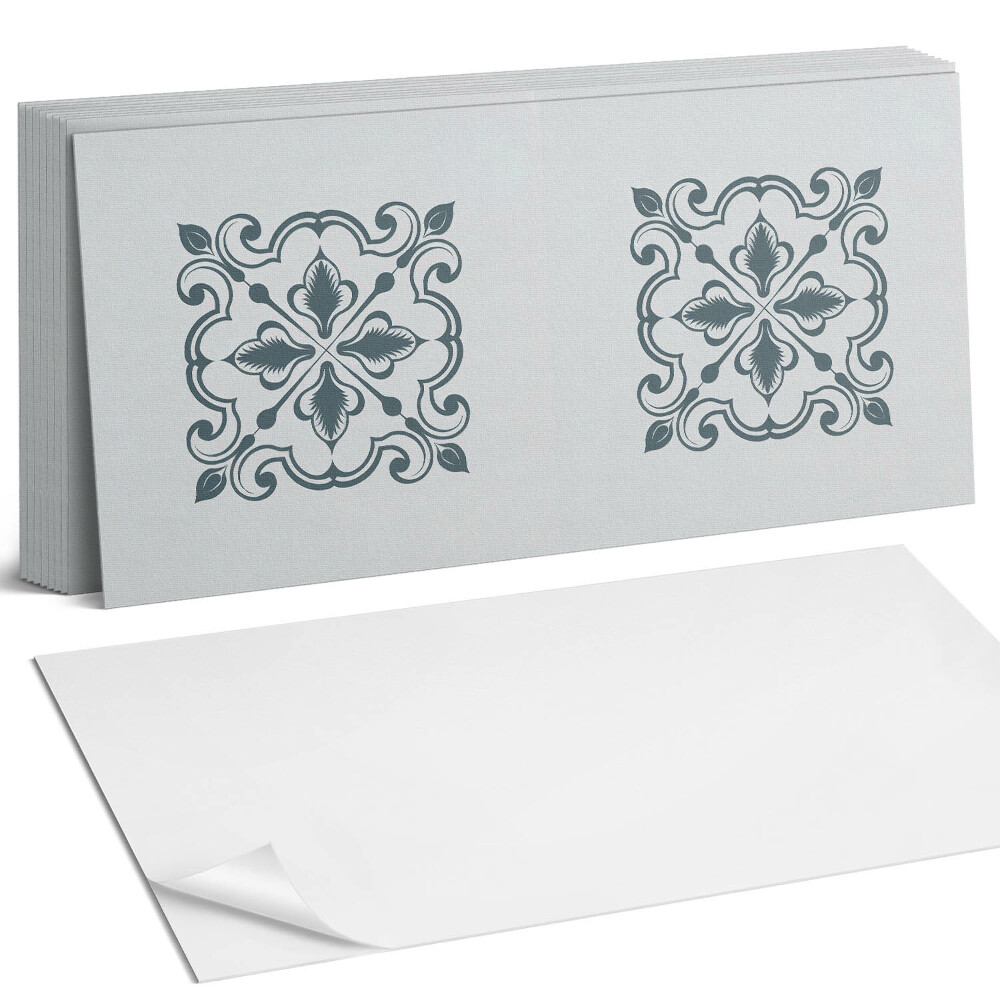 Pvc falburkolat Növényi minta díszekkel