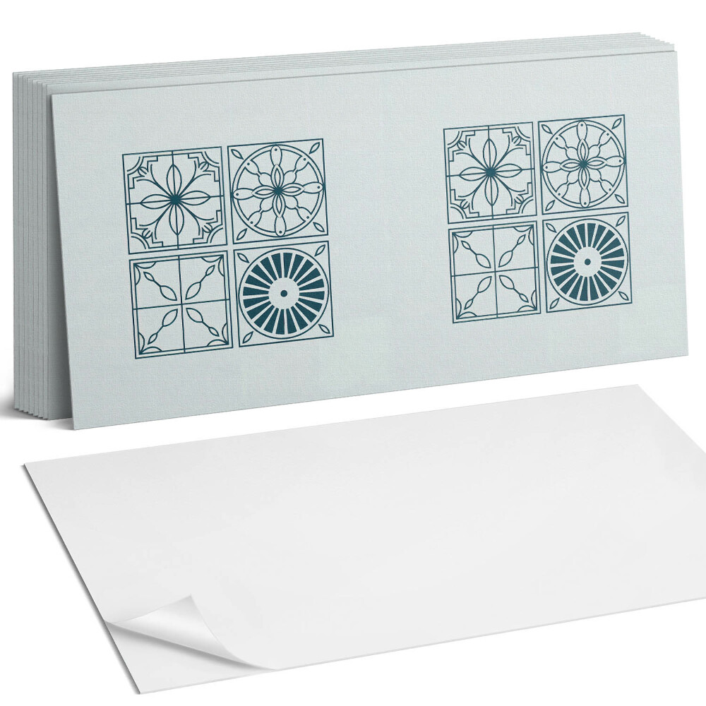 Öntapadó falburkolat Geometrikus csempe minták