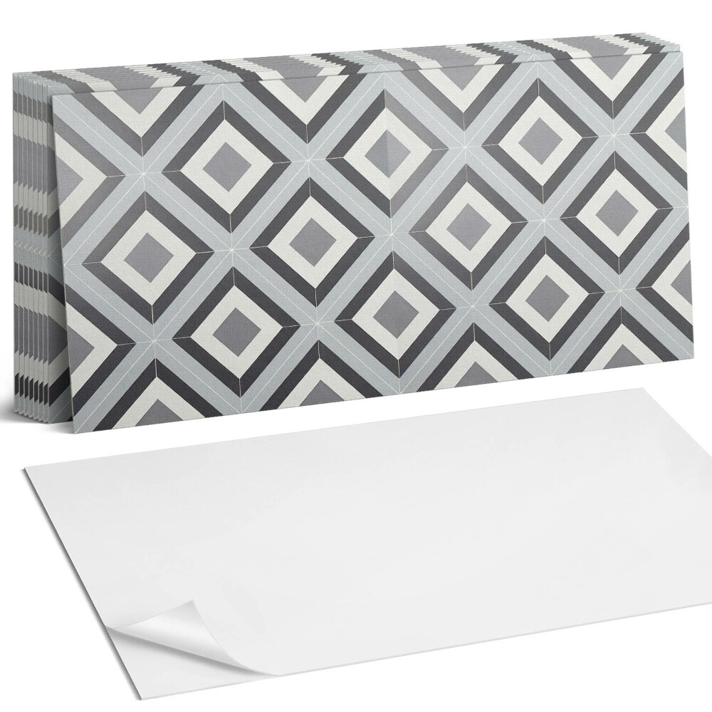 Dekorpanel falra Geometrikus rombusz minta