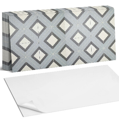 Falpanel Geometria pasztellben