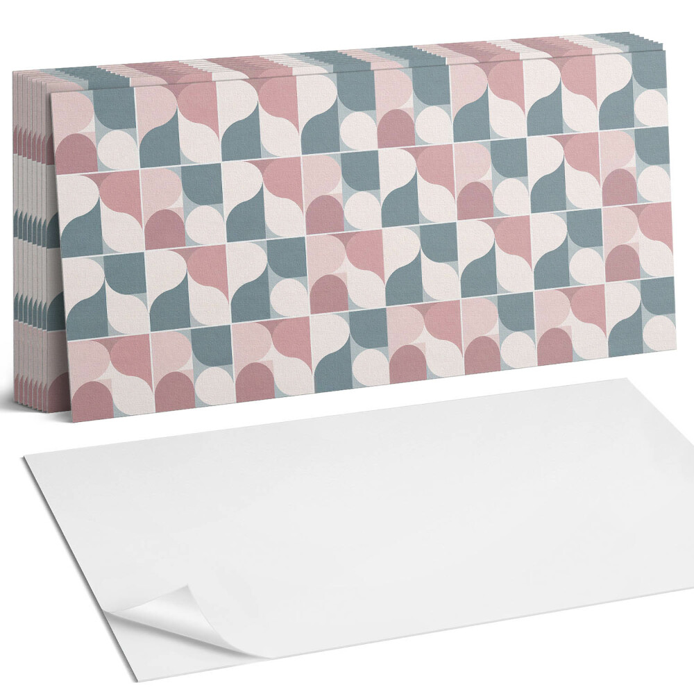 Pvc falburkolat Absztrakt geometrikus minta