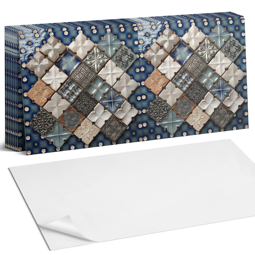 Dekorpanel falra Mozaik csempe minta