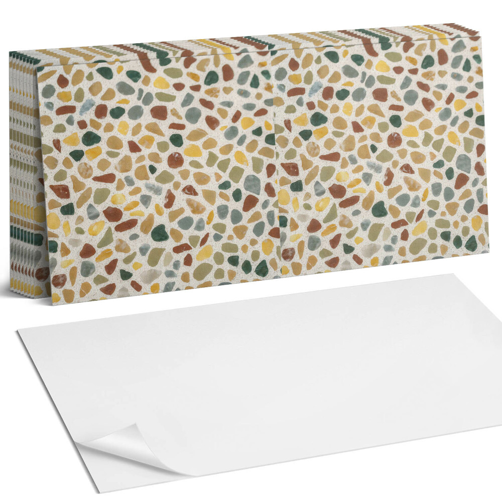 Öntapadó falburkolat Kő mozaik minta