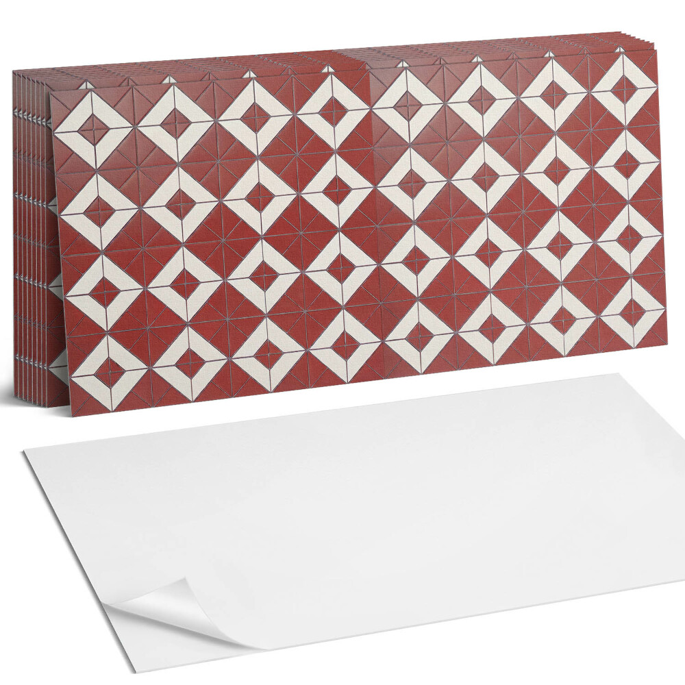 Dekorpanel falra Geometriai minták az elrendezésben