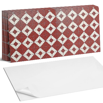 Dekorpanel falra Geometriai minták az elrendezésben