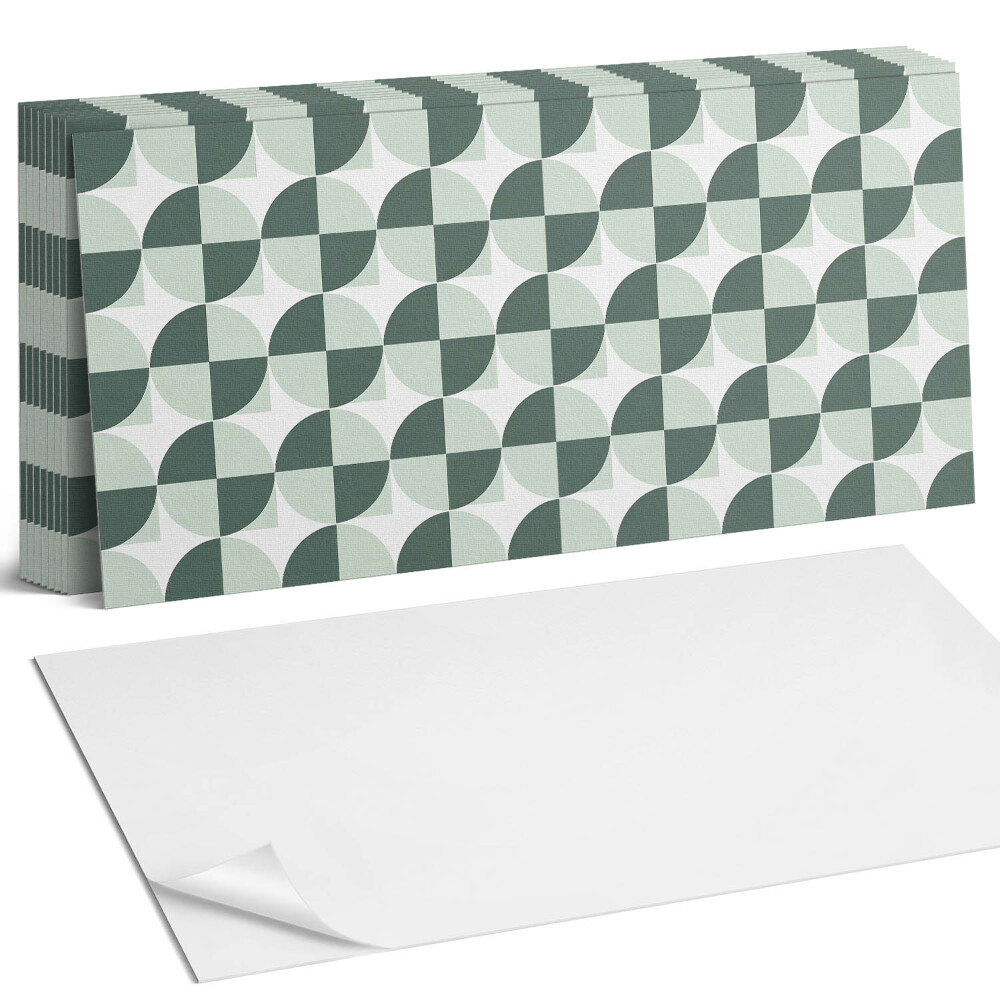 Öntapadó falburkolat Körök és négyzetek geometriája