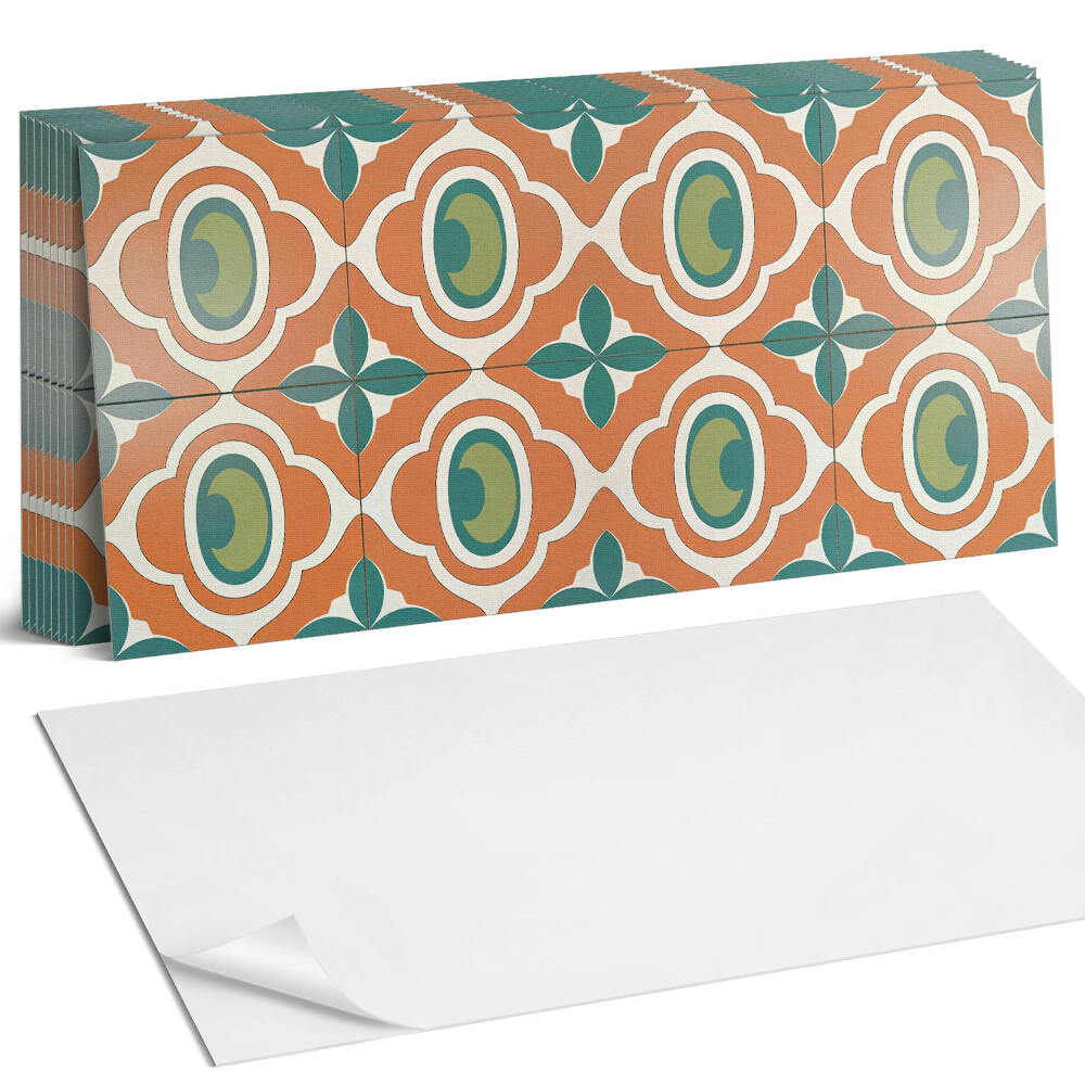 Pvc falburkolat Mozaikminta növényi motívummal