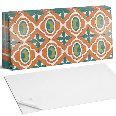 Pvc falburkolat Mozaikminta növényi motívummal