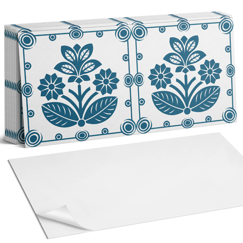 Dekorpanel falra Virágos dekoratív minta