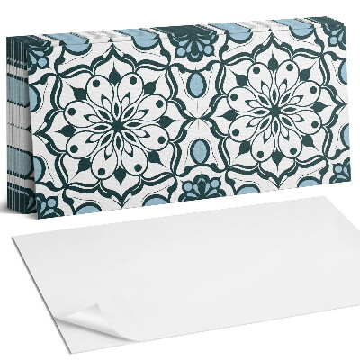 Pvc falburkolat Virágmintás mandala