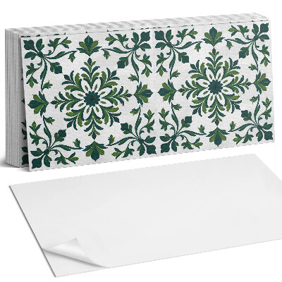 Pvc falburkolat Növényi minta díszekkel