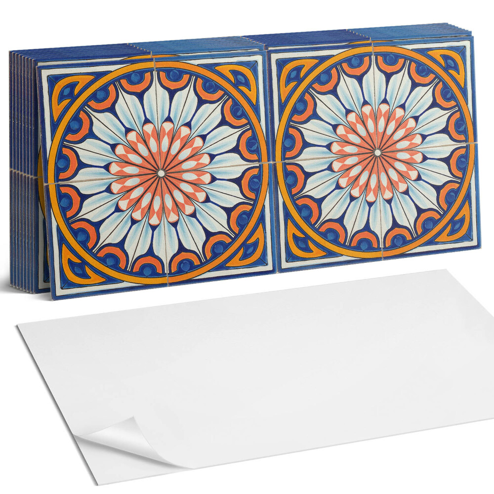 Öntapadó falburkolat Virágminta részletekkel