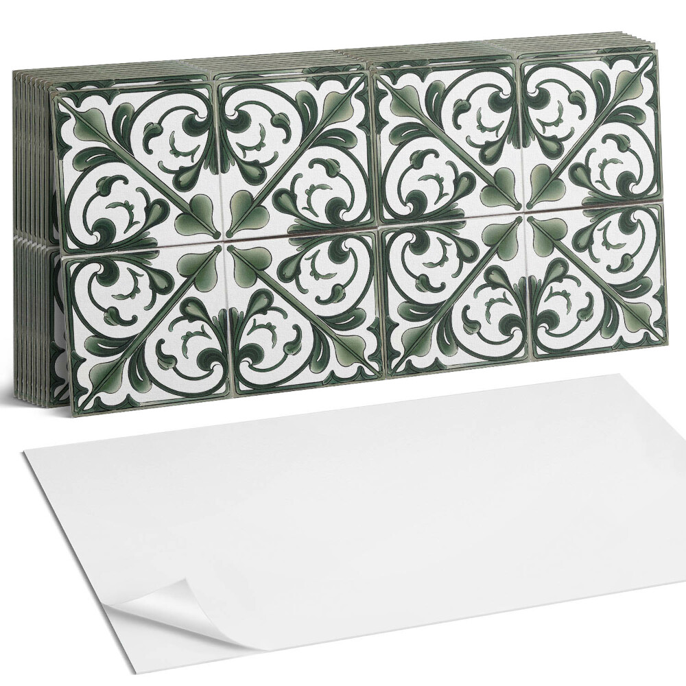 Dekorpanel falra Növényi minta díszekkel