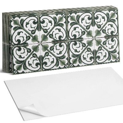 Dekorpanel falra Növényi minta díszekkel