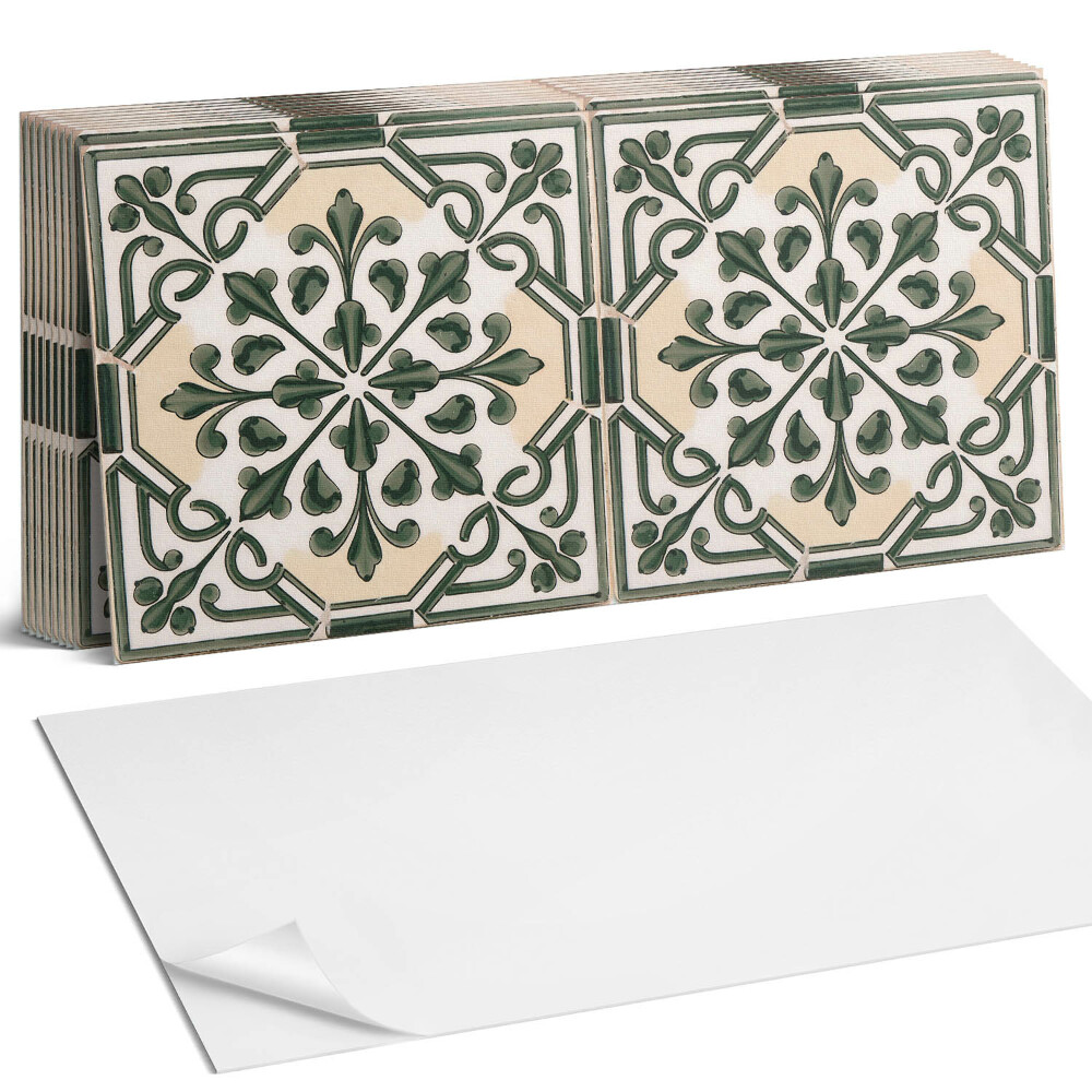 Pvc falburkolat Növényminta a csempén